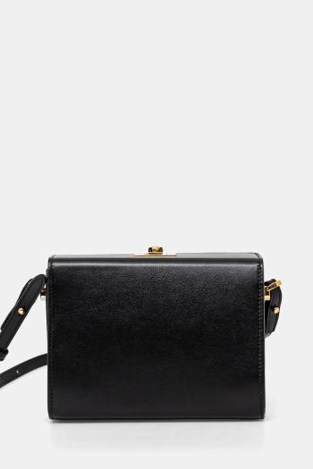 Kožená kabelka Furla čierna farba, WB01474 BX3106 O6000