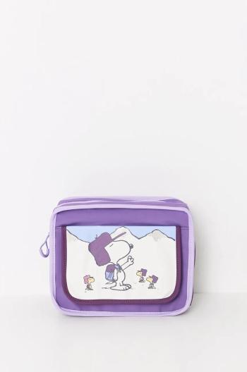 Kozmetická taška women'secret SNOOPY béžová farba, 4848840