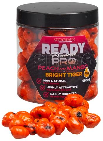 Starbaits tigrí orech ready seeds bright tiger 250 ml - pro peach mango