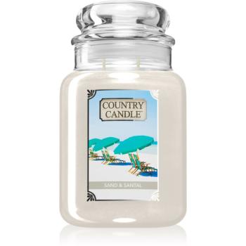 Country Candle Sand & Santal vonná sviečka 737 g