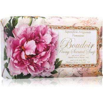 Saponificio Artigianale Fiorentino Boudoir Peony prírodné tuhé mydlo 300 g