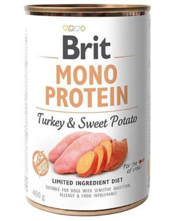 Brit Mono Protein Turkey & Sweet Potato 400g konzerva