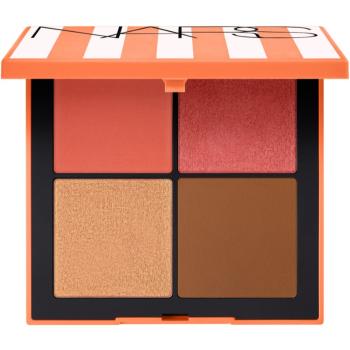 NARS Hot Escape Cheek Palette paletka na tvár odtieň MEDIUM DEEP 4x3.5 g