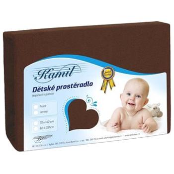 Bellatex Detské froté – 60 × 120 cm – tmavo hnedá (3402)