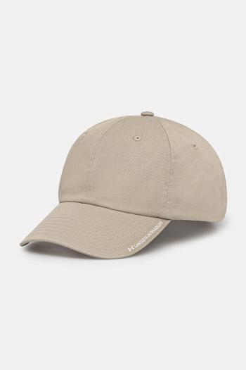 Šiltovka Under Armour Favorites hnedá farba, s nášivkou, 1369790
