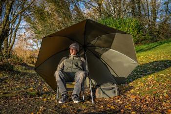 Korum prístrešok progress graphite brolly 50”