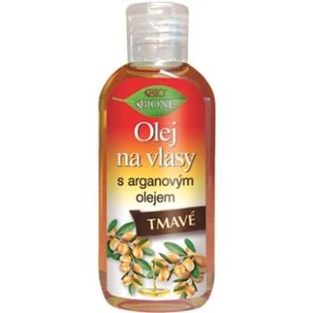 BIONE COSMETICS Bio Keratín a Arganový olej Výživný olej na tmavé vlasy 80 ml (8595061601423)