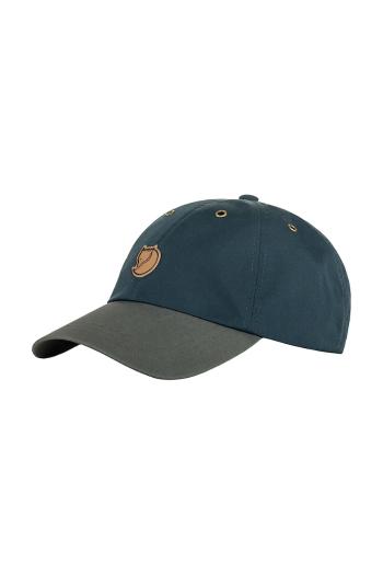 Šiltovka Fjallraven Vidda čierna farba, s nášivkou, F77357