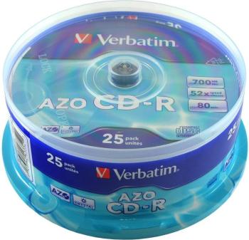 CD-R Verbatim DL+ 80min SPINDL