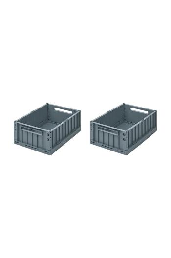 Úložná krabica Liewood Weston Storage Box M 2-pack 2-pak LW14677