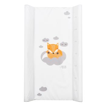 Saltea de înfășat New Baby Fox alb , 80 x 50 cm