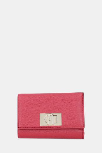 Kožená peňaženka Furla červená farba, WP00225.ARE000.RUB00