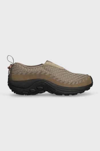 Topánky Merrell 1TRL Jungle Moc Evo Woven pánske, béžová farba, J005869