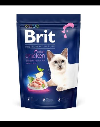 BRIT Cat Premium by Nature Adult chicken Hrana uscata pentru pisici adulte, cu pui  300 g