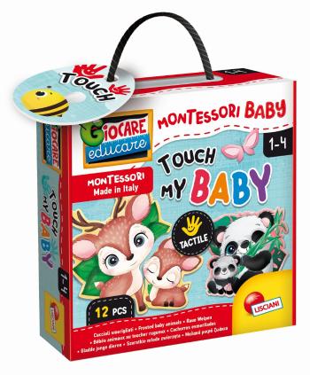LISCIANIGIOCH Montessori Baby Touch - Matka a mláďa 12 ks