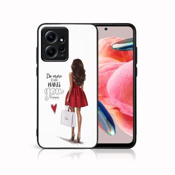 MY ART Ochranný obal Xiaomi Redmi Note 12 RED DRESS (137)