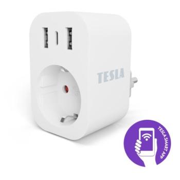 TESLA Smart Plug SP300 3 USB múdra zásuvka