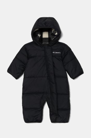 Detský páperový overal Columbia Snuggly Bunny Bunting čierna farba, 2088791