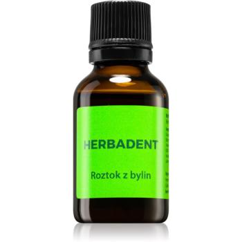 Herbadent Original bylinný roztok na zuby, jazyk a ďasná 25 ml