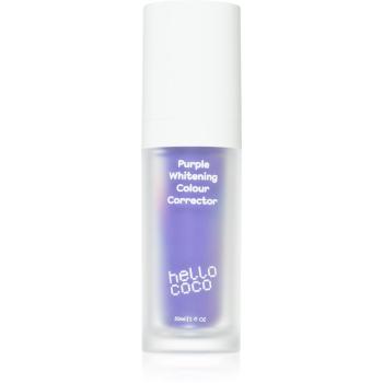 Hello Coco Purple Whitening Colour Corrector bělicí zubní pasta 30 ml