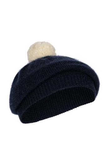 Konges Sløjd LOULI BERET tmavomodrá farba, vlnený, KS101254