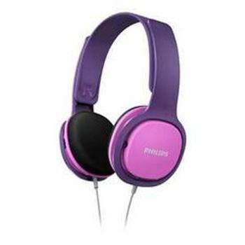 Philips SHK2000PK/00 slúchadlá pre deti, fialová