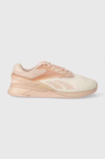 Tréningové topánky Reebok Nano X3 ružová farba