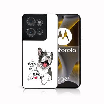 MY ART Ochranný kryt pre Motorola Edge 50 SMILE (189)