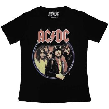 AC/DC tričko Highway To Hell Circle Čierna XXL