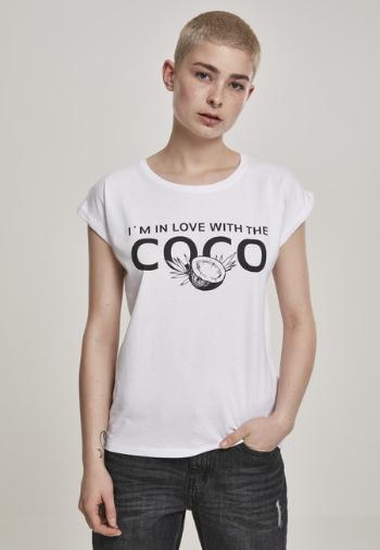 Mr. Tee Ladies Coco Tee white - M