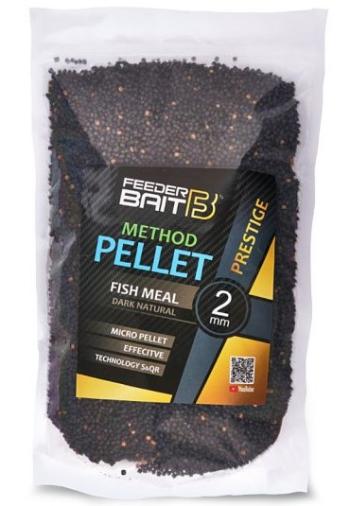 Feederbait pellet prestige dark 2 mm 800 g - natural