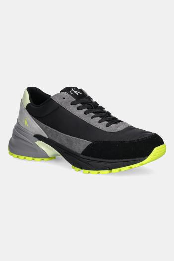 Tenisky Calvin Klein Jeans HIKE RUNNER CASUAL NY-SU šedá farba, YM0YM01292