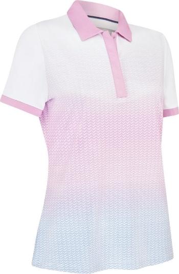 Callaway Chev Gradient Short Sleeve Womens Brilliant White M Polo košeľa