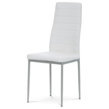 Jedálenská stolička Autronic 41x96 cm biela ekokoža DCL-377 WT