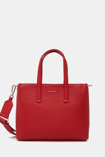 Kabelka Calvin Klein červená farba, K60K612904