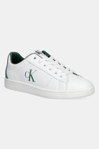 Tenisky Calvin Klein Jeans zelená farba, V3X9-82082