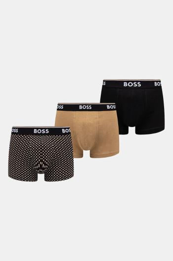 Boxerky BOSS 3-pak pánske, viac farieb, 50531701