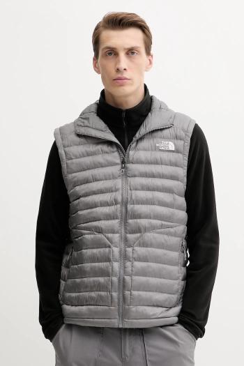 Vesta The North Face Huila šedá farba, prechodná, NF0A8DW40UZ1
