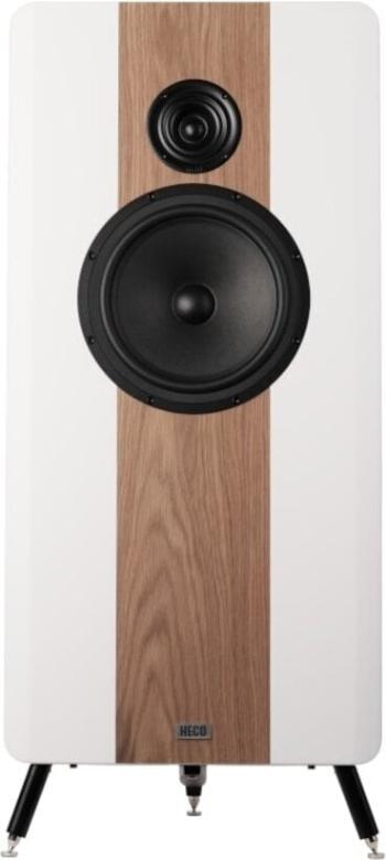Heco Direkt Premium Hi-Fi Stĺpový reproduktor White/Walnut 1 ks