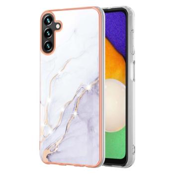 IMD MARBLE Ochranný kryt pre Samsung Galaxy A55 5G WHITE