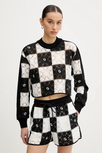 Sveter Karl Lagerfeld Jeans čierna farba, A2W18030