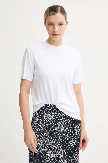 Tričko Calvin Klein dámske, béžová farba, LV044B206G