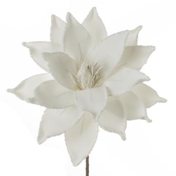 ArtFir Umelý kvet FLORE 732 | biela 38 x 78 cm