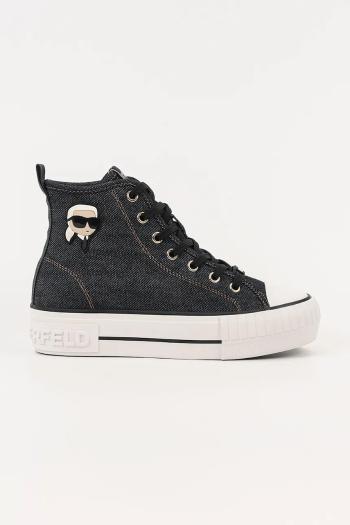 Tenisky Karl Lagerfeld KAMPUS MAX NFT tmavomodrá farba, KL60444D