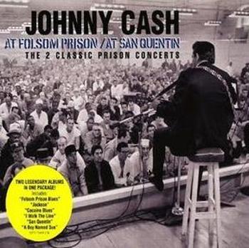 Johnny Cash, At San Quentin & At Folsom Pri, CD