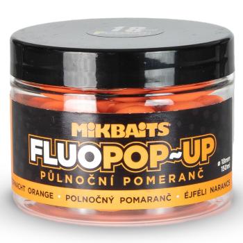 Mikbaits plávajúce boilie fluo polnočný pomaranč 150 ml - 18 mm