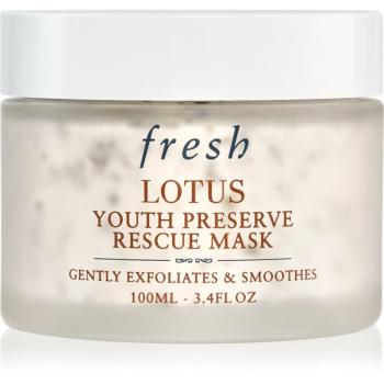 fresh Lotus Youth Preserve Rescue Mask exfoliačná maska proti starnutiu 100 ml