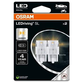 OSRAM LEDriving SL W21/5W Žlutá 12V dva kusy v balení (7515DYP-02B)