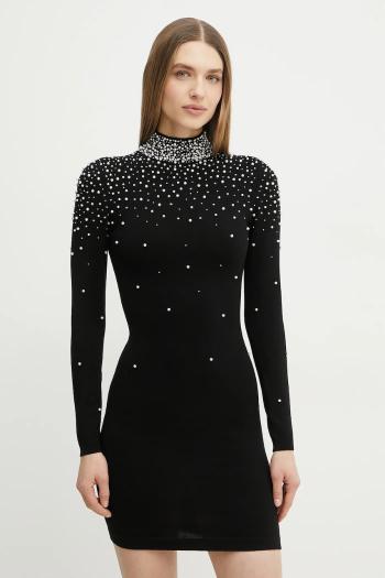 Šaty Marciano Guess PIXIE čierna farba, mini, priliehavé, 5RGK35 5015Z