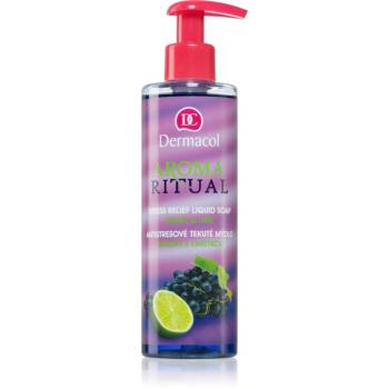 Dermacol Aroma Ritual Grape & Lime antistresové tekuté mydlo 250 ml